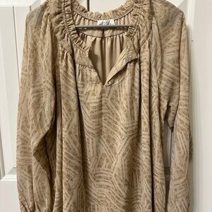 Women's Beige Blouse